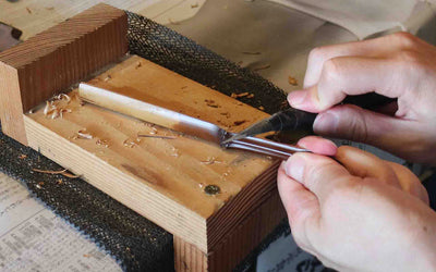 Hand Carve A Tea Scoop (Chashaku)